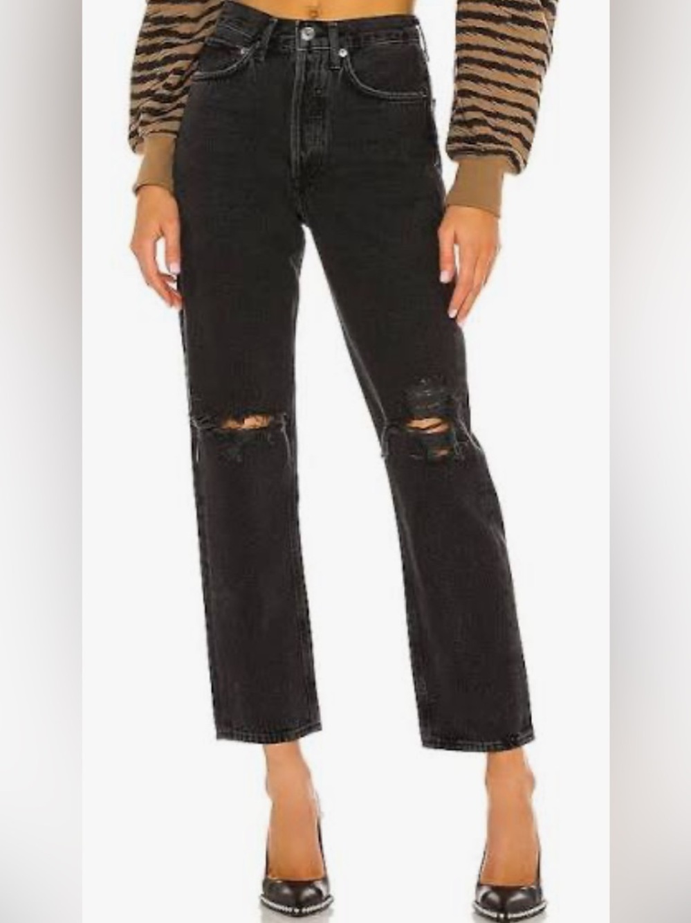 AGOLDE - 90s Mid rise Loose - smokestack - size 25